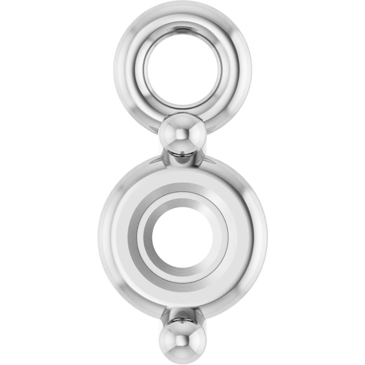 Round 4-Prong Basket Dangle