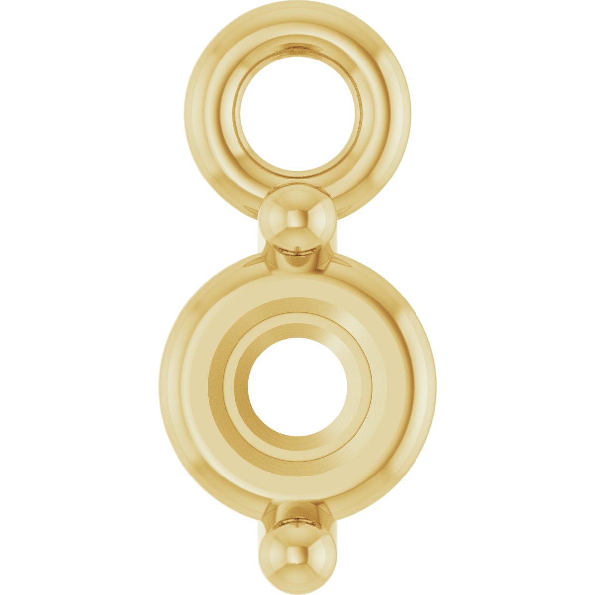 Round 4-Prong Basket Dangle