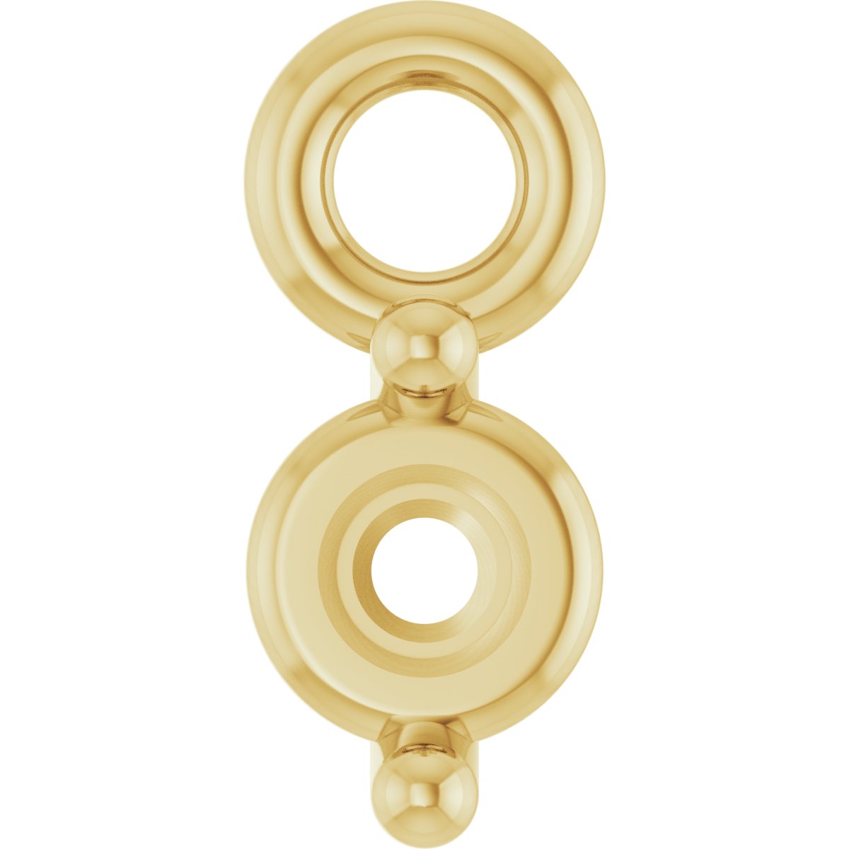 Round 4-Prong Basket Dangle