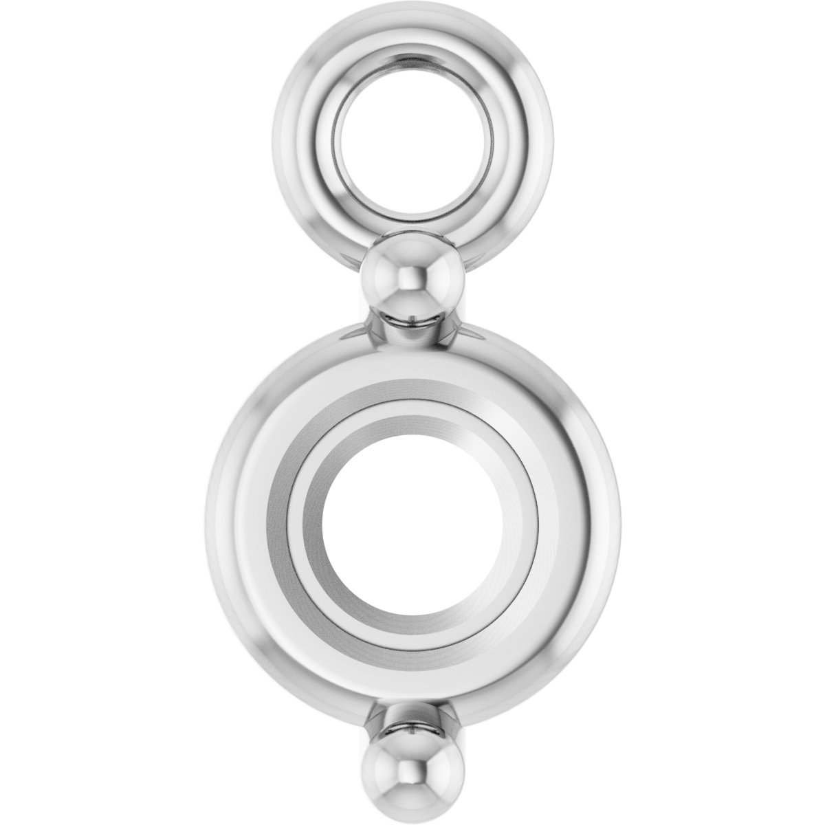 Round 4-Prong Basket Dangle