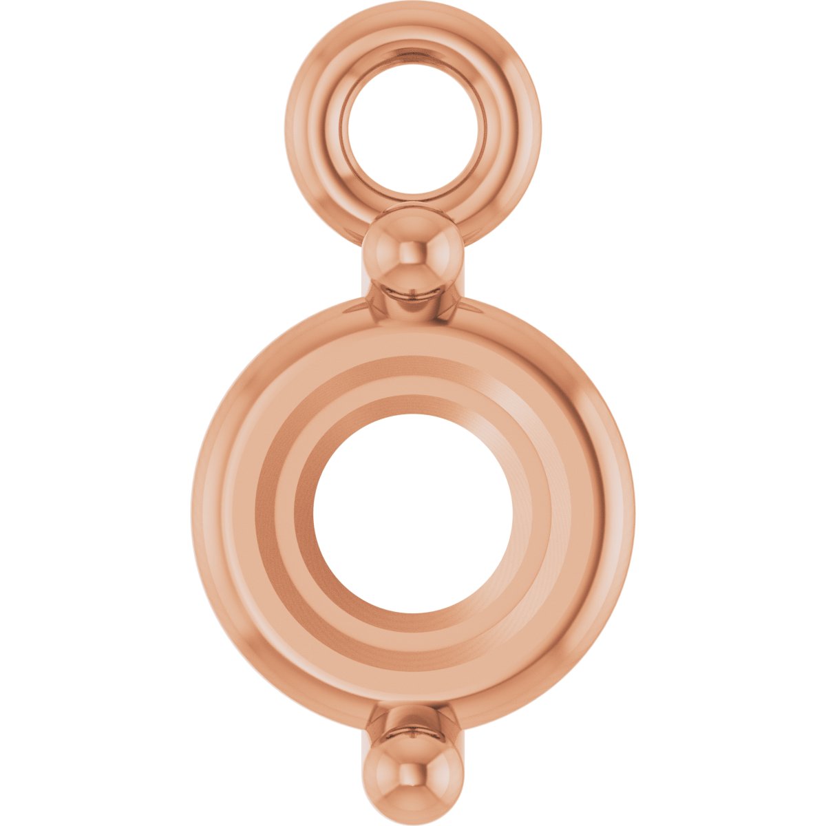 Round 4-Prong Basket Dangle