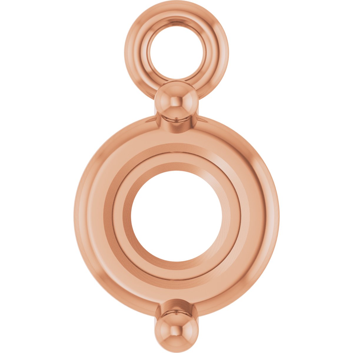 Round 4-Prong Basket Dangle