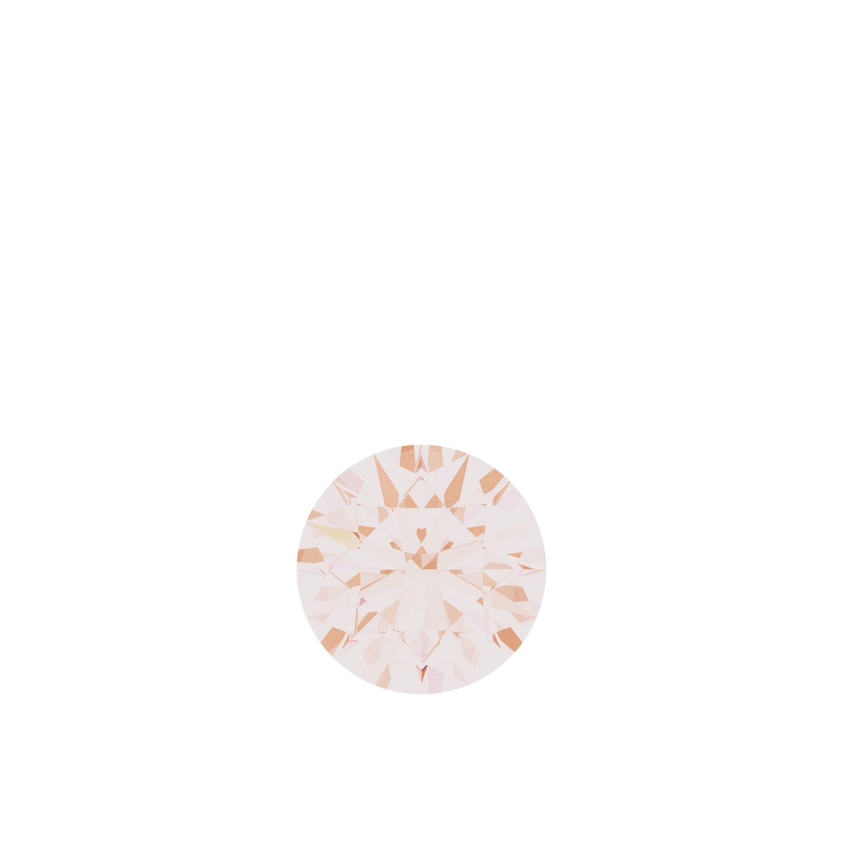 Round Bezel-Set Dangle