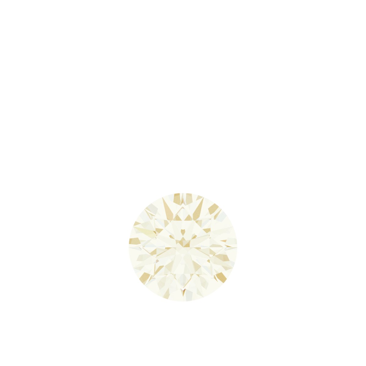 Round Bezel-Set Dangle