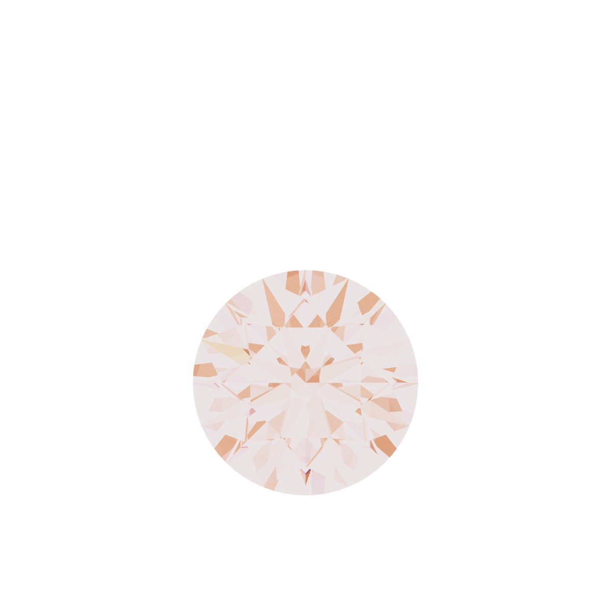 Round Bezel-Set Dangle