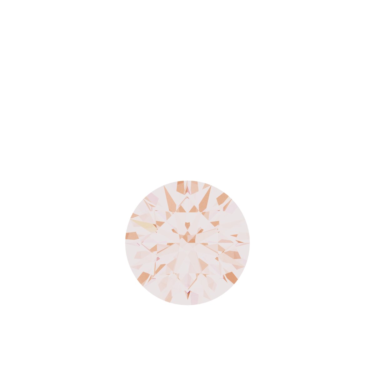 Round Bezel-Set Dangle