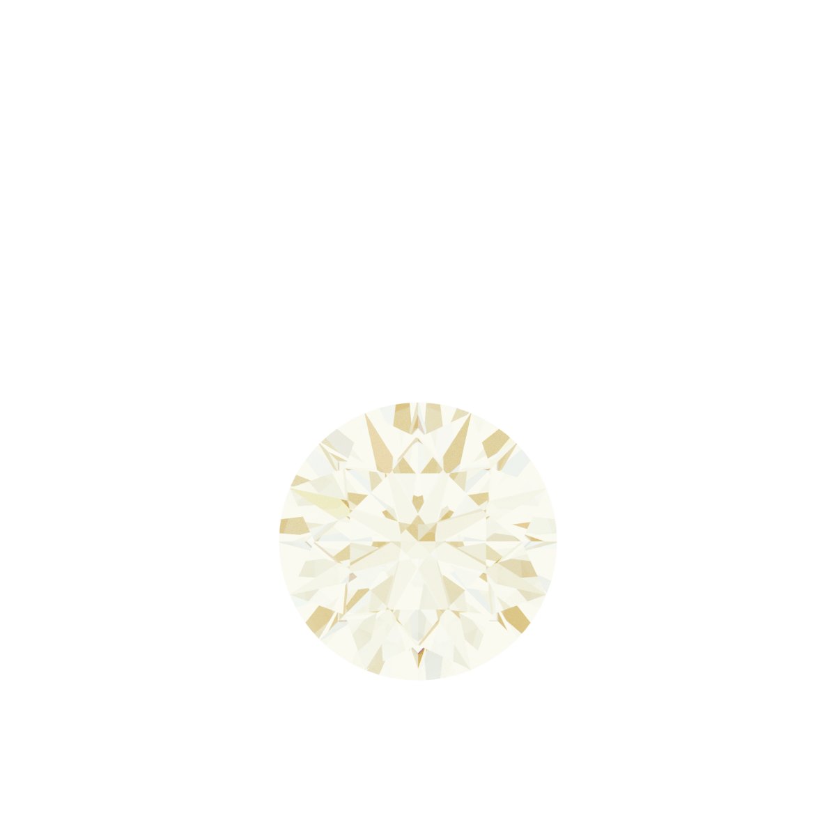 Round Bezel-Set Dangle