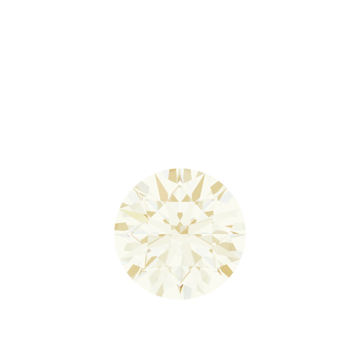 Round Bezel-Set Dangle