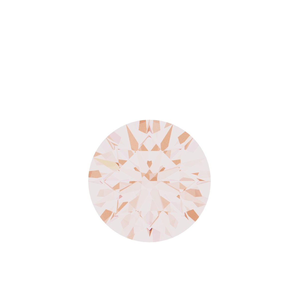 Round Bezel-Set Dangle