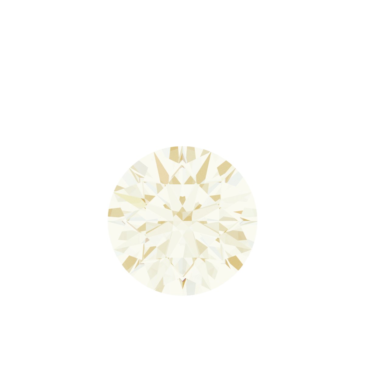 Round Bezel-Set Dangle
