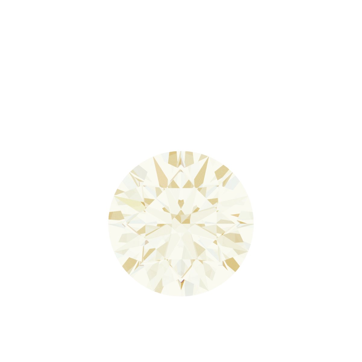 Round Bezel-Set Dangle