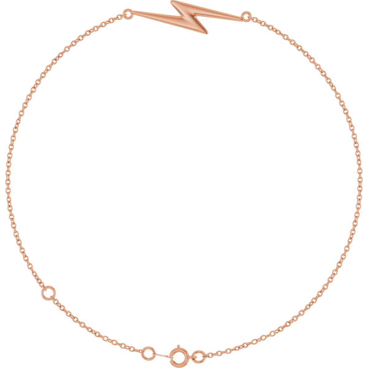 Lightning Bolt Link Bracelet