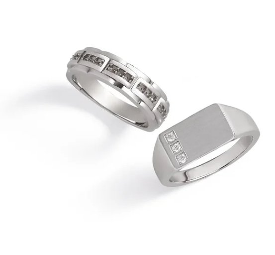 Silver Men's Rings