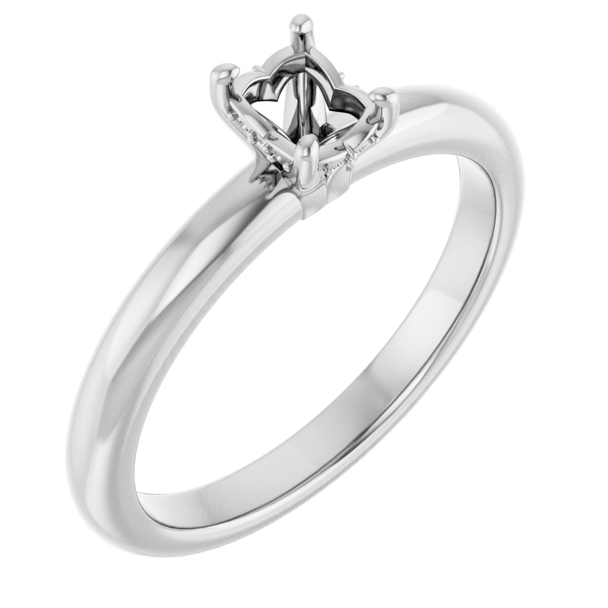 Hidden Halo-Style Engagement Ring