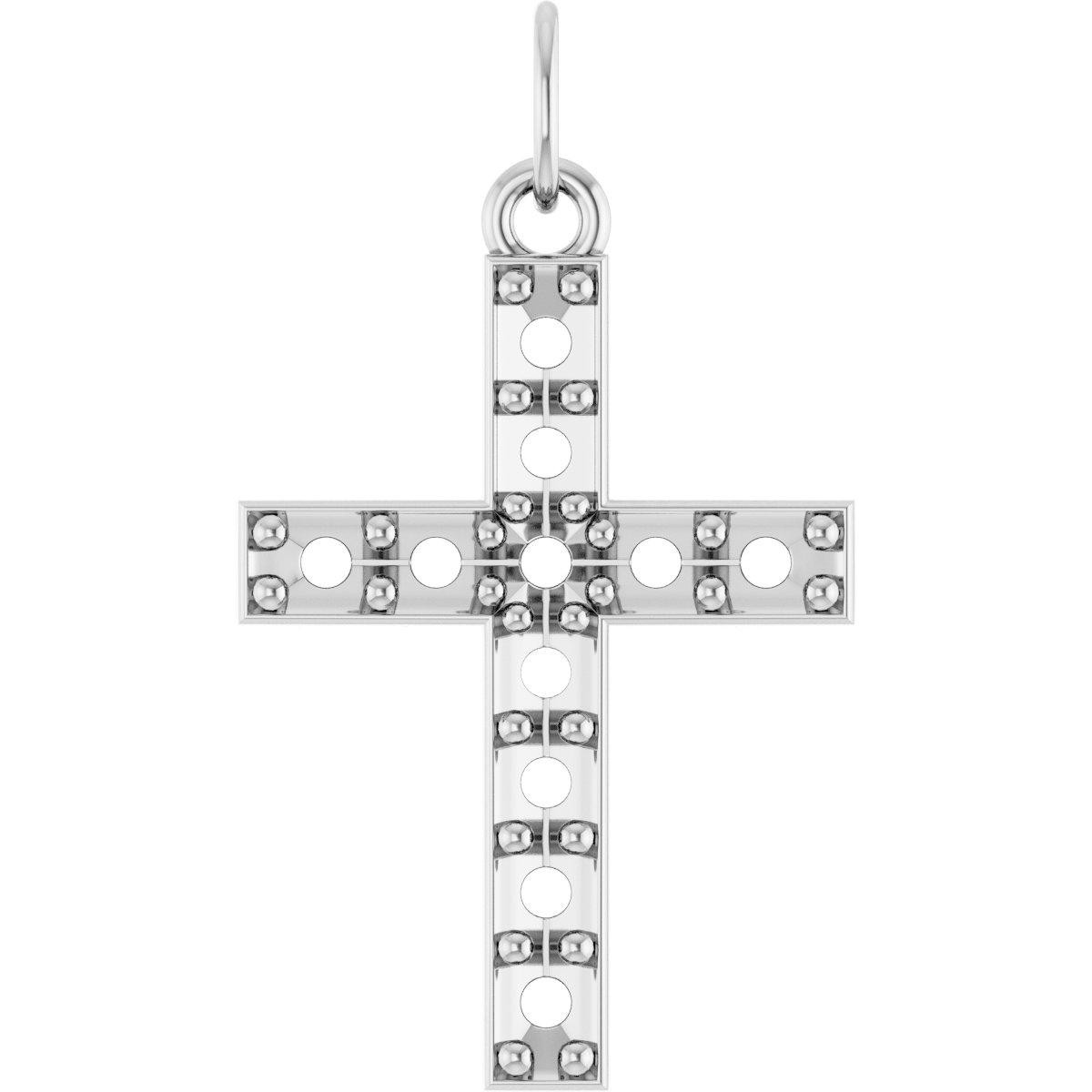 Accented Cross Pendant
