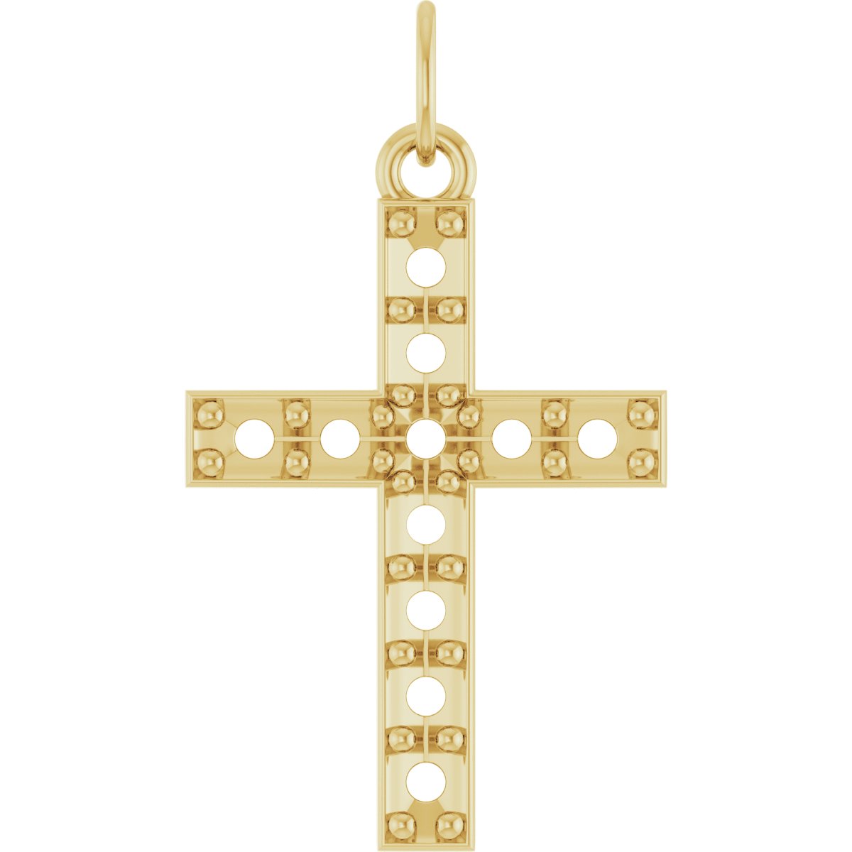 Accented Cross Pendant