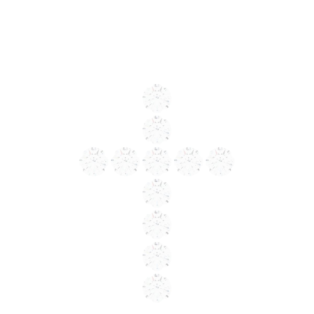 Accented Cross Pendant