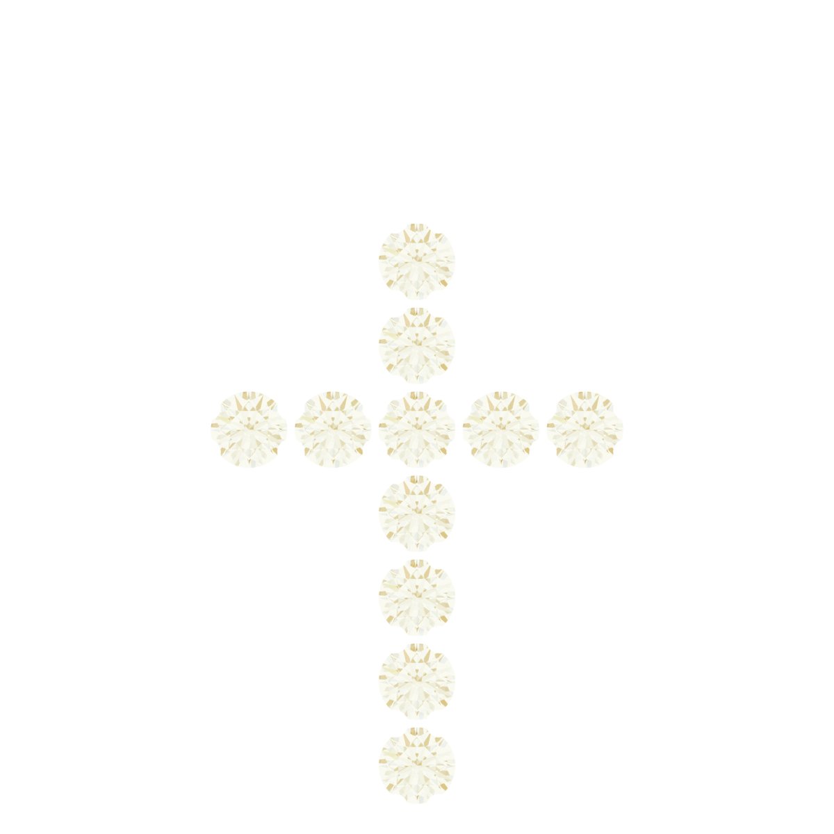 Accented Cross Pendant