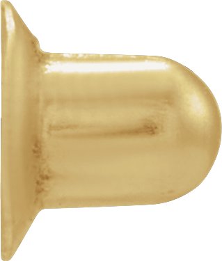 3.2 mm OD Baby Threaded Earring Backs