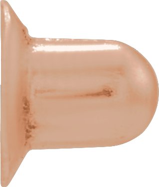 3.2 mm OD Baby Threaded Earring Backs