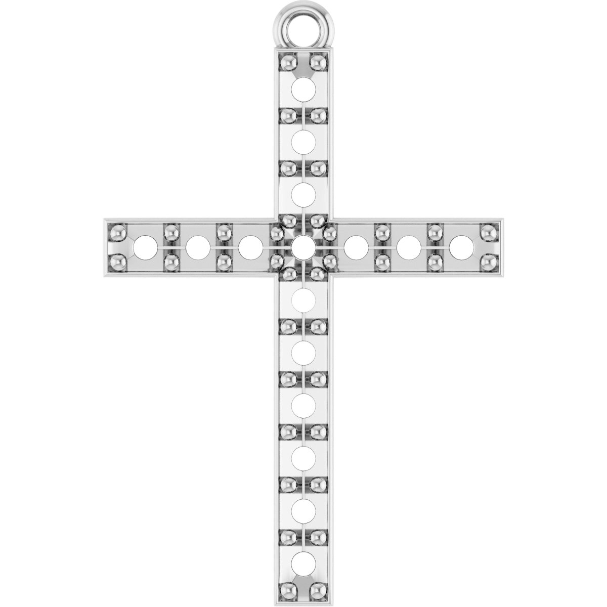 Accented Cross Dangle
