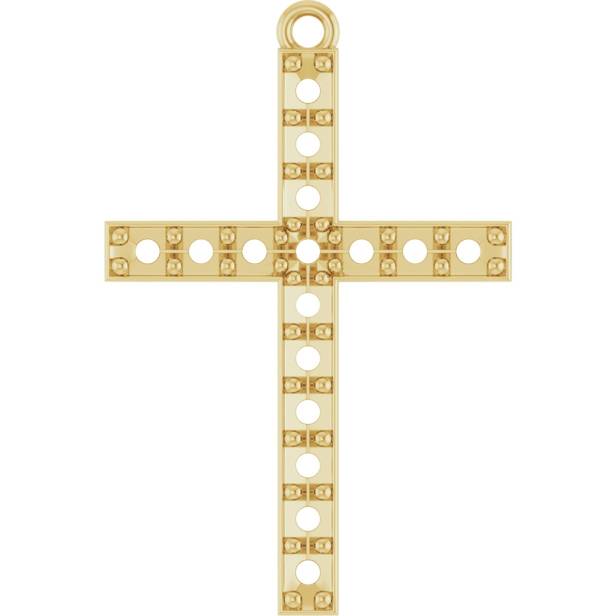 Accented Cross Dangle