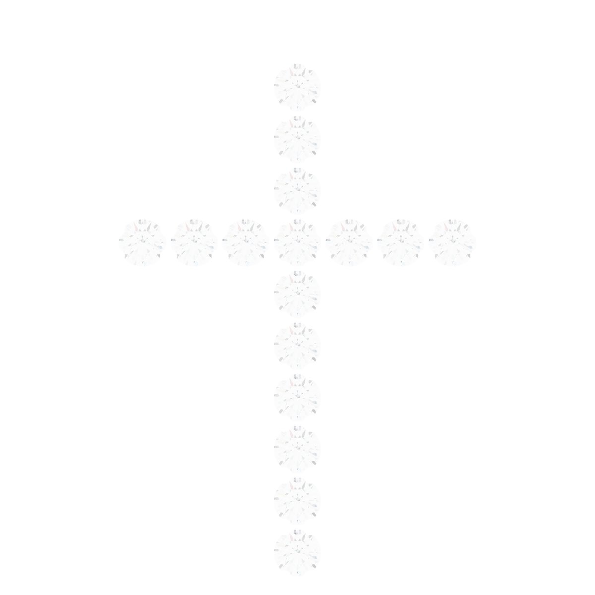 Accented Cross Dangle