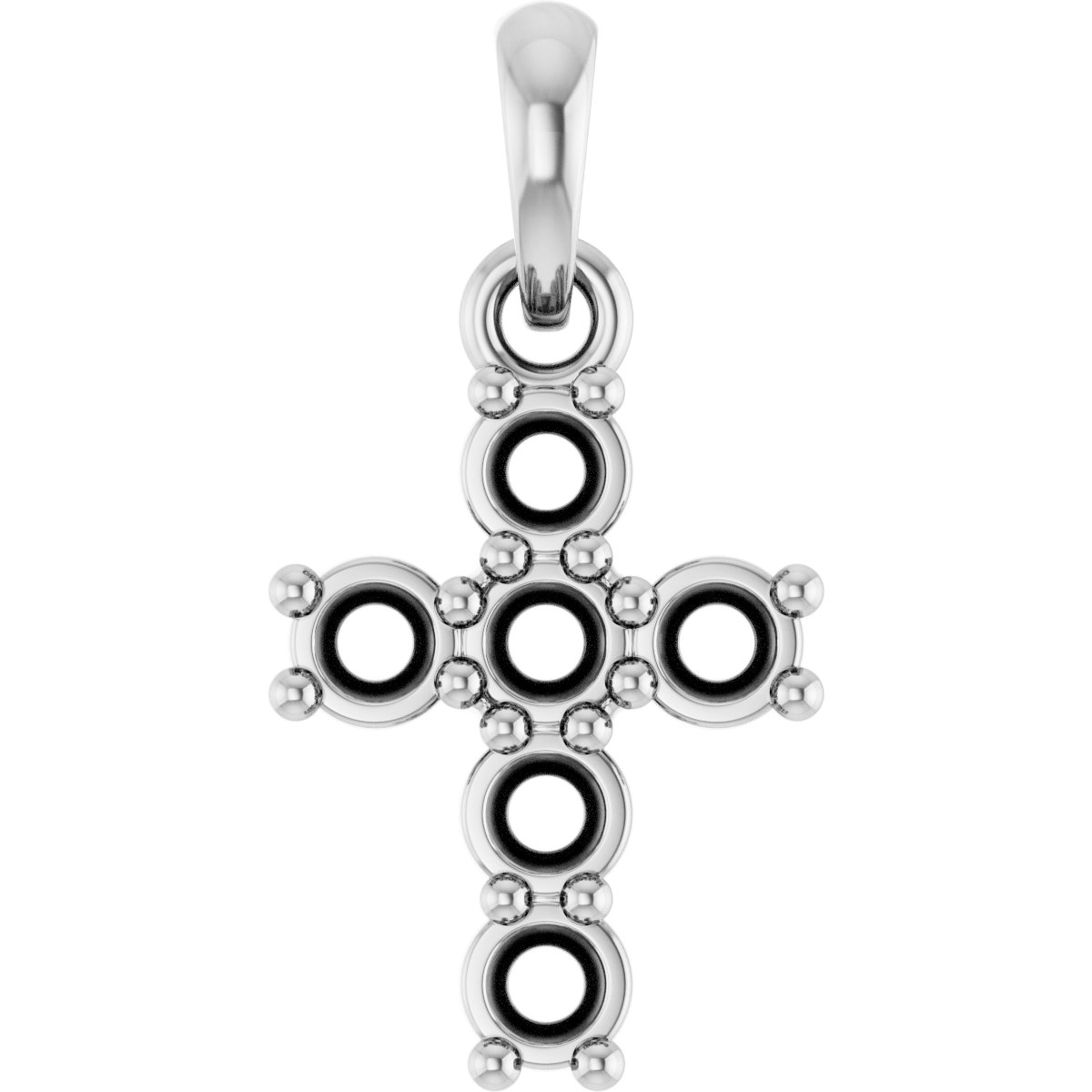 Accented Cross Necklace or Pendant