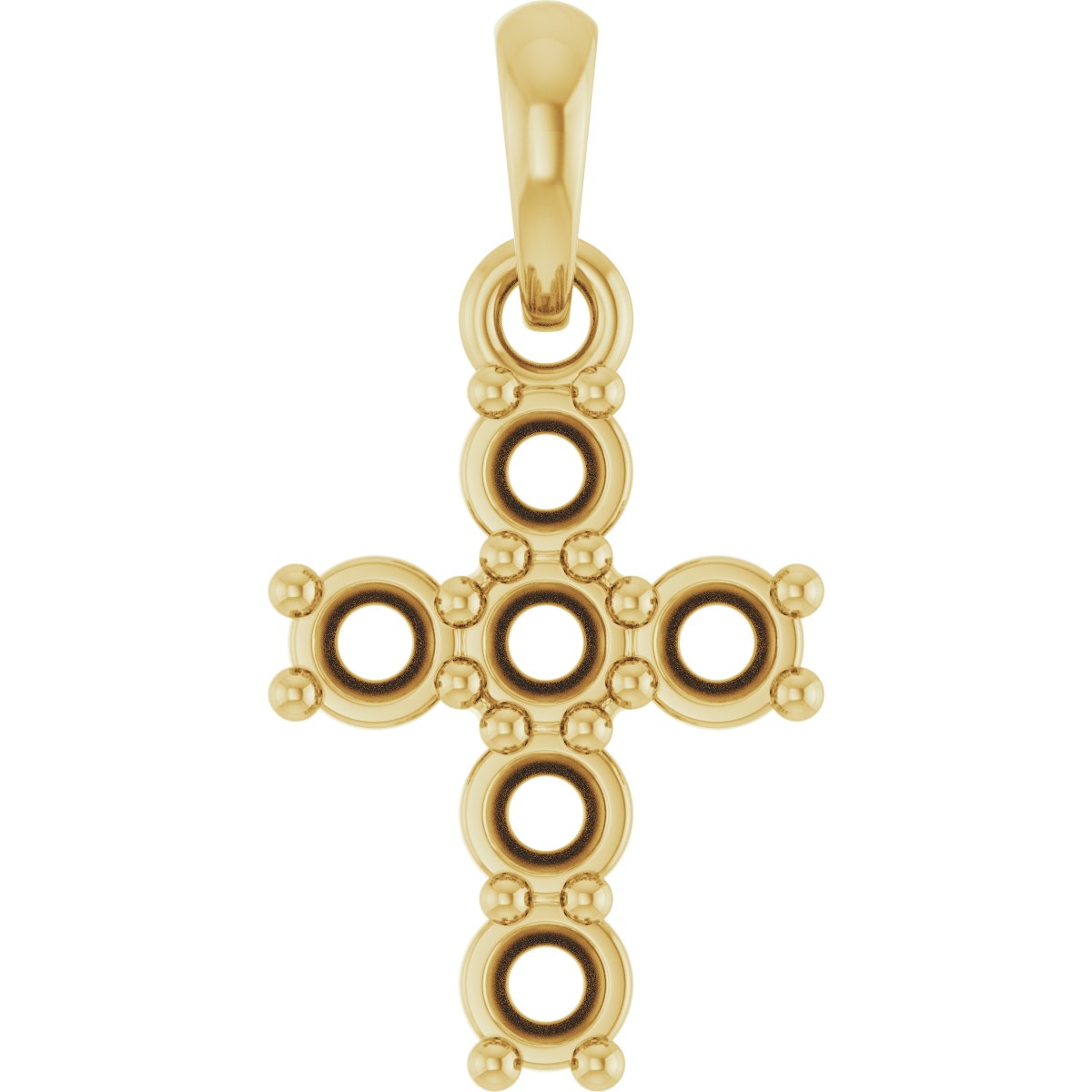 Accented Cross Necklace or Pendant