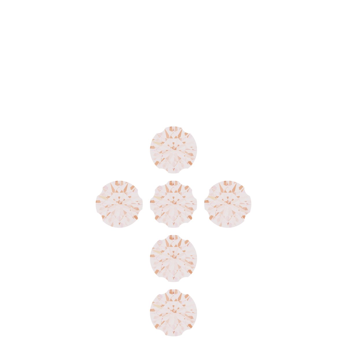 Accented Cross Necklace or Pendant