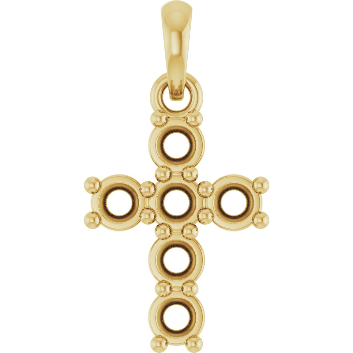 Accented Cross Necklace or Pendant