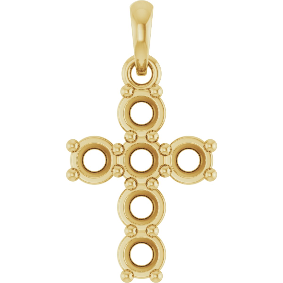 Accented Cross Necklace or Pendant