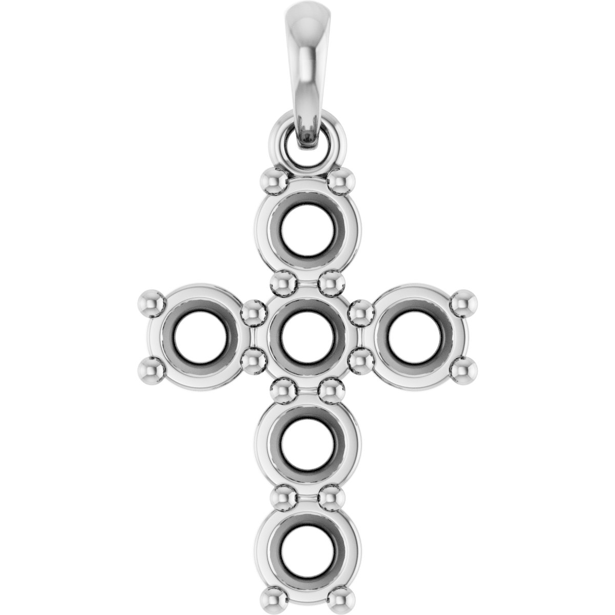 Accented Cross Necklace or Pendant