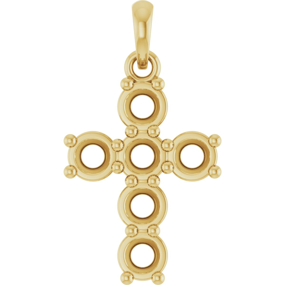 Accented Cross Necklace or Pendant