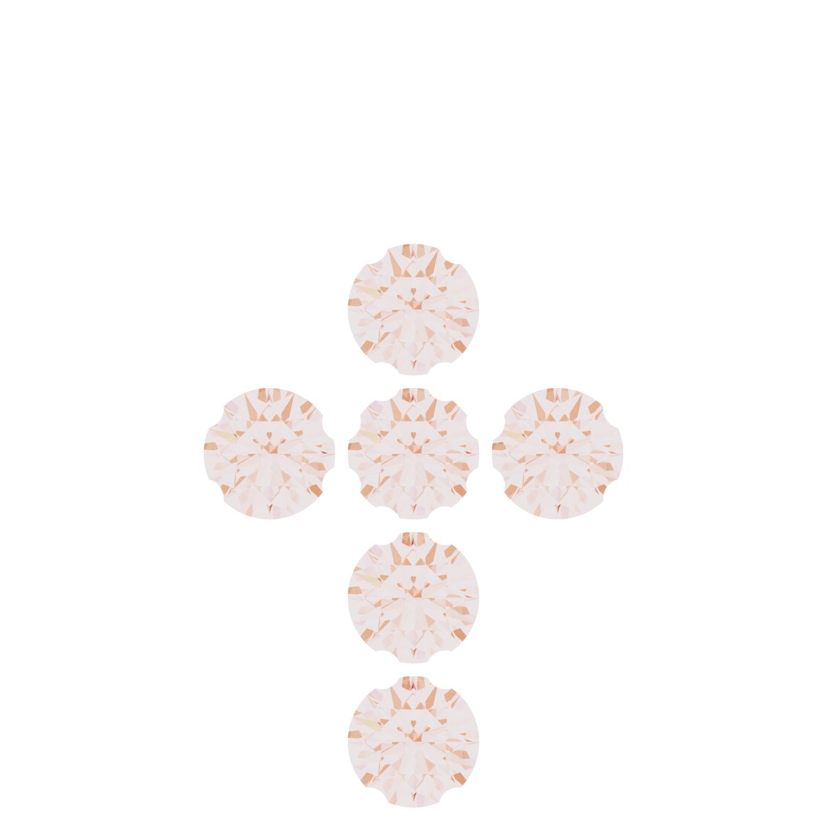 Accented Cross Necklace or Pendant