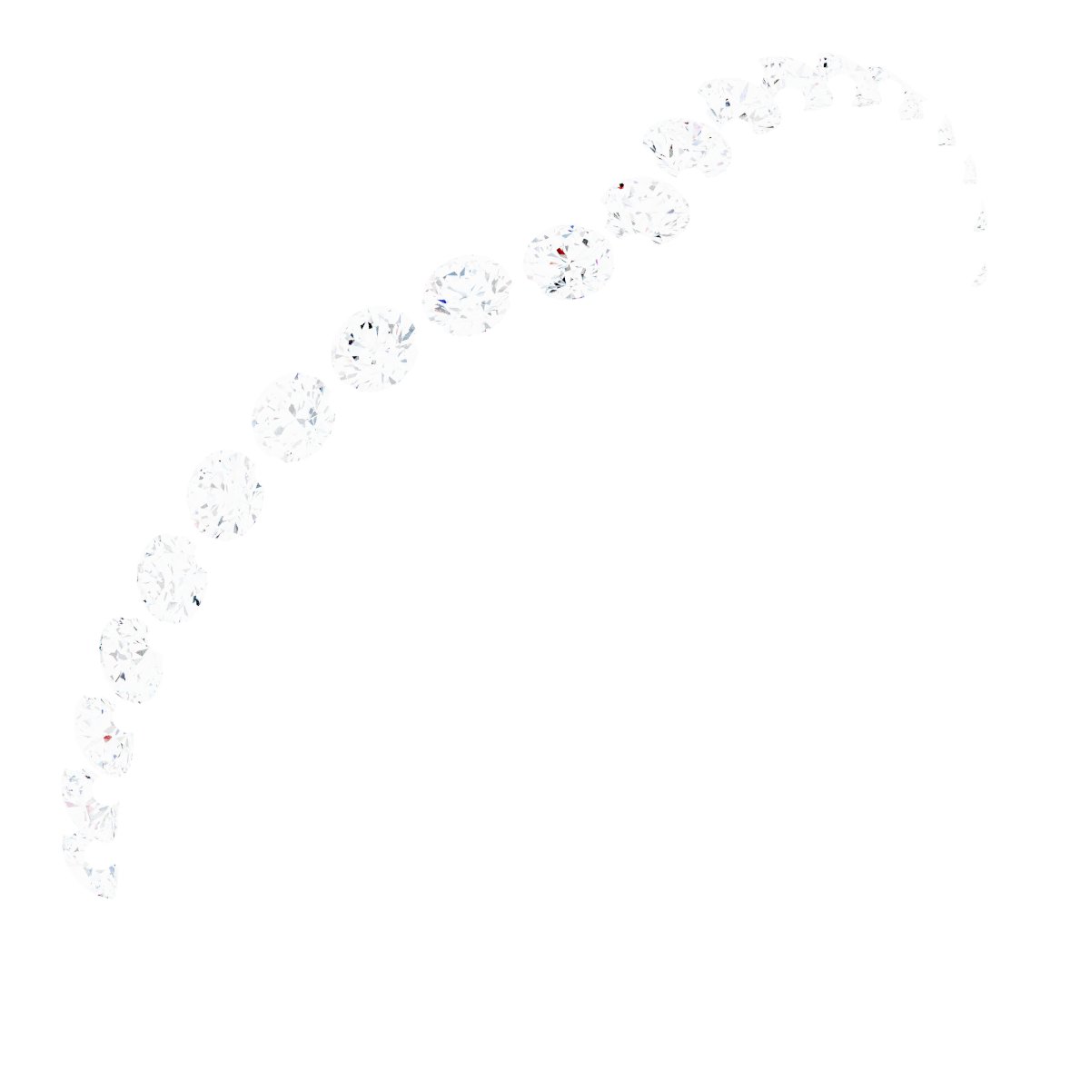 Accented V Contour Band
