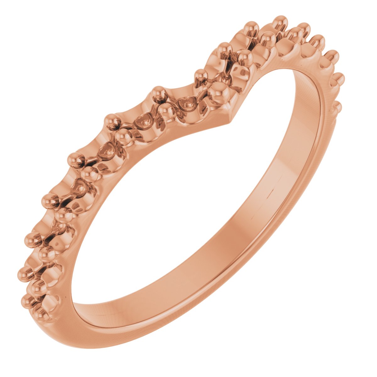Accented V Contour Band