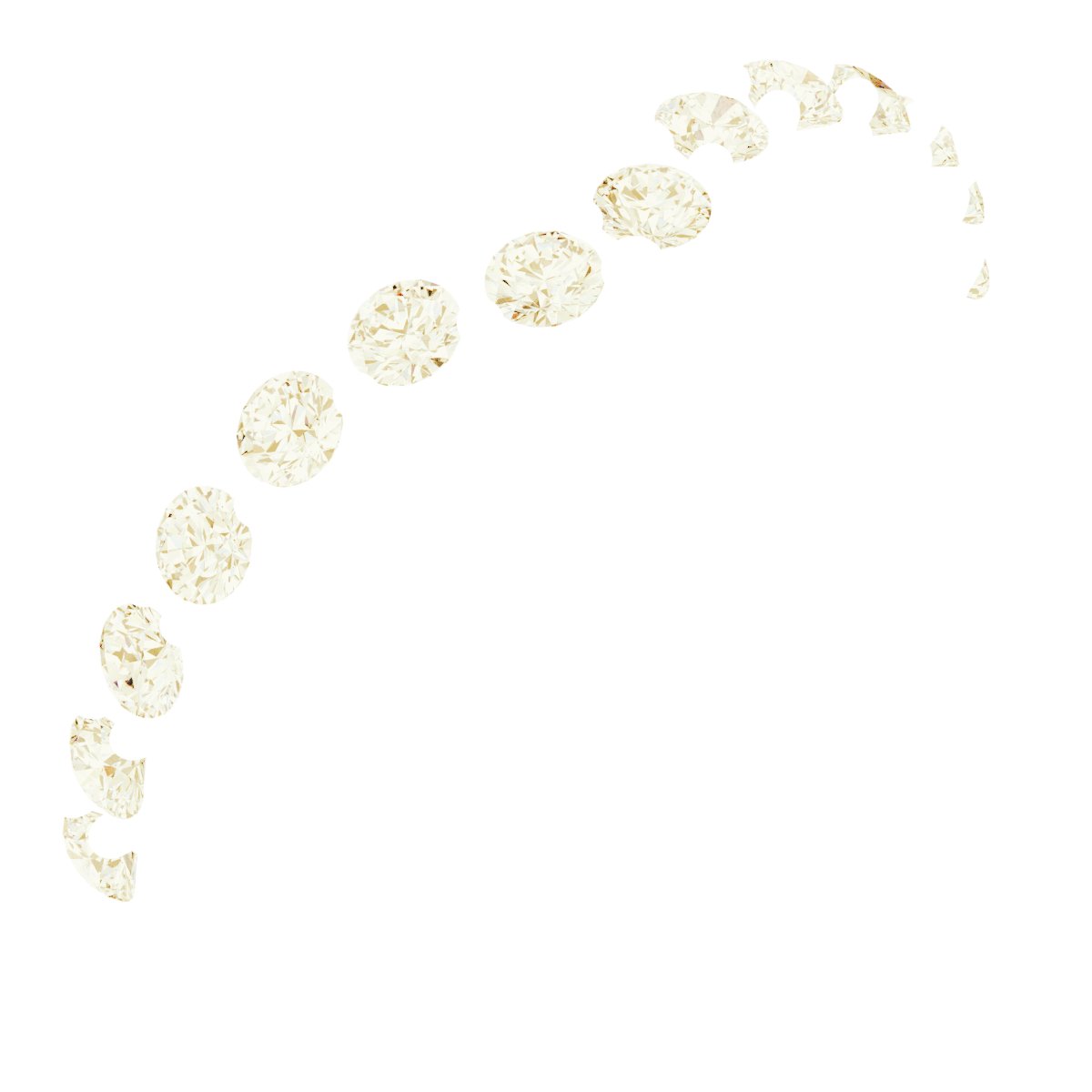 Accented V Contour Band