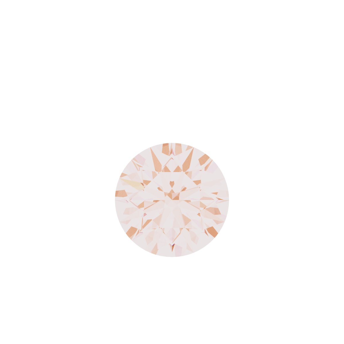 Bezel-Set Solitaire Puffed Dangle