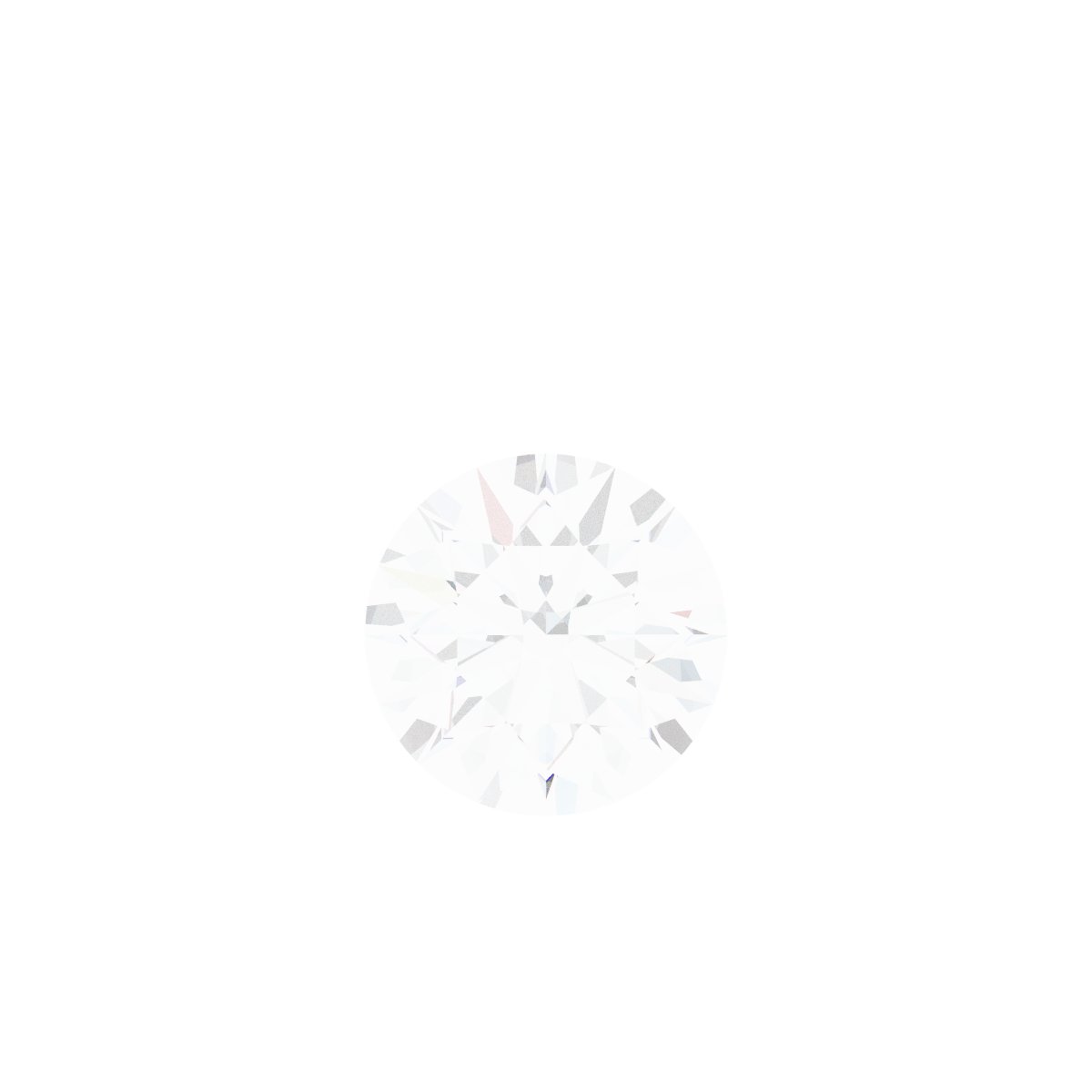 Bezel-Set Solitaire Puffed Dangle