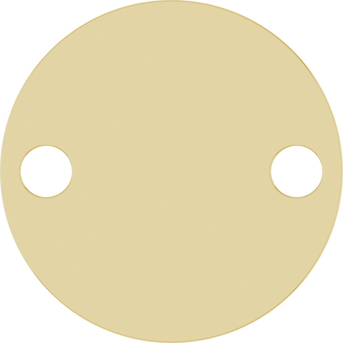Engravable Circle Link