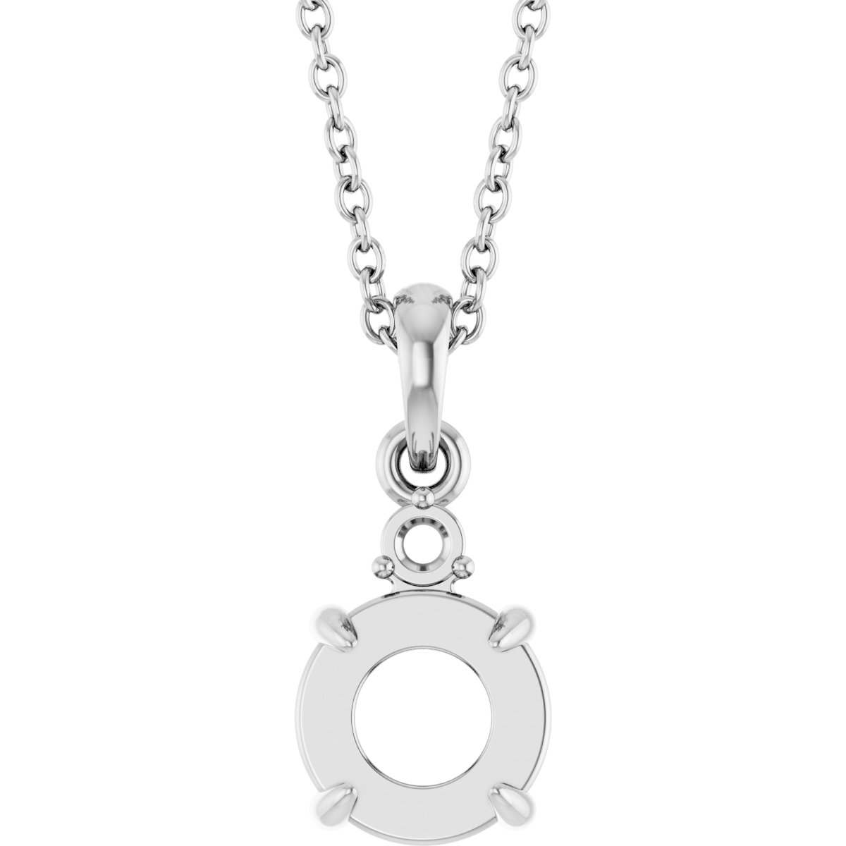 Accented Cabochon Necklace or Pendant