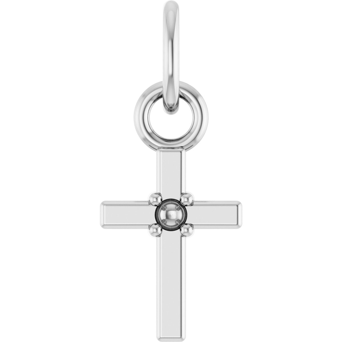 Accented Cross Necklace or Pendant