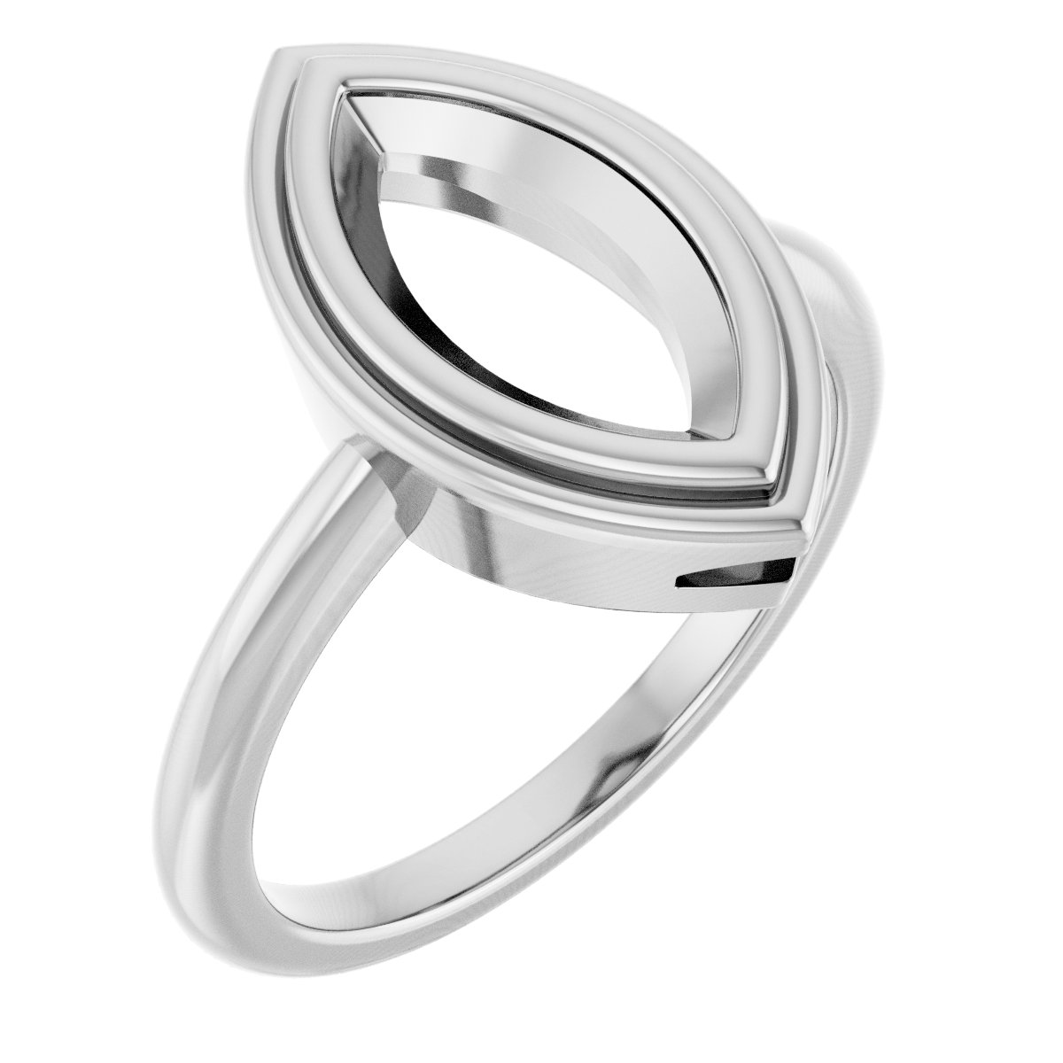 Bezel-Set Solitaire Ring