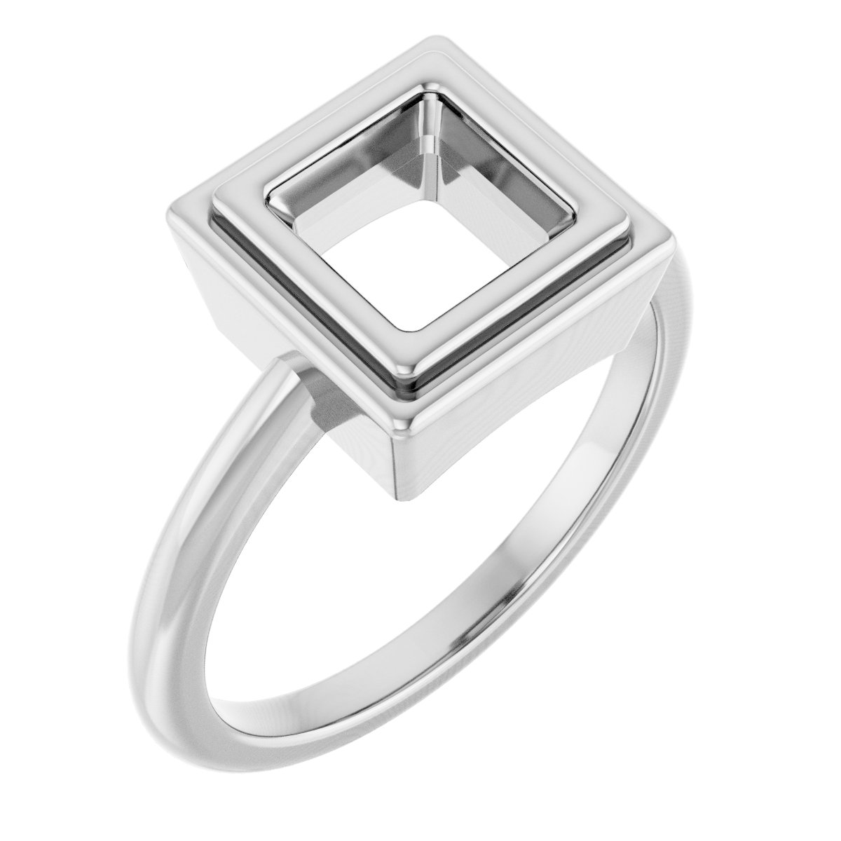 Bezel-Set Solitaire Ring