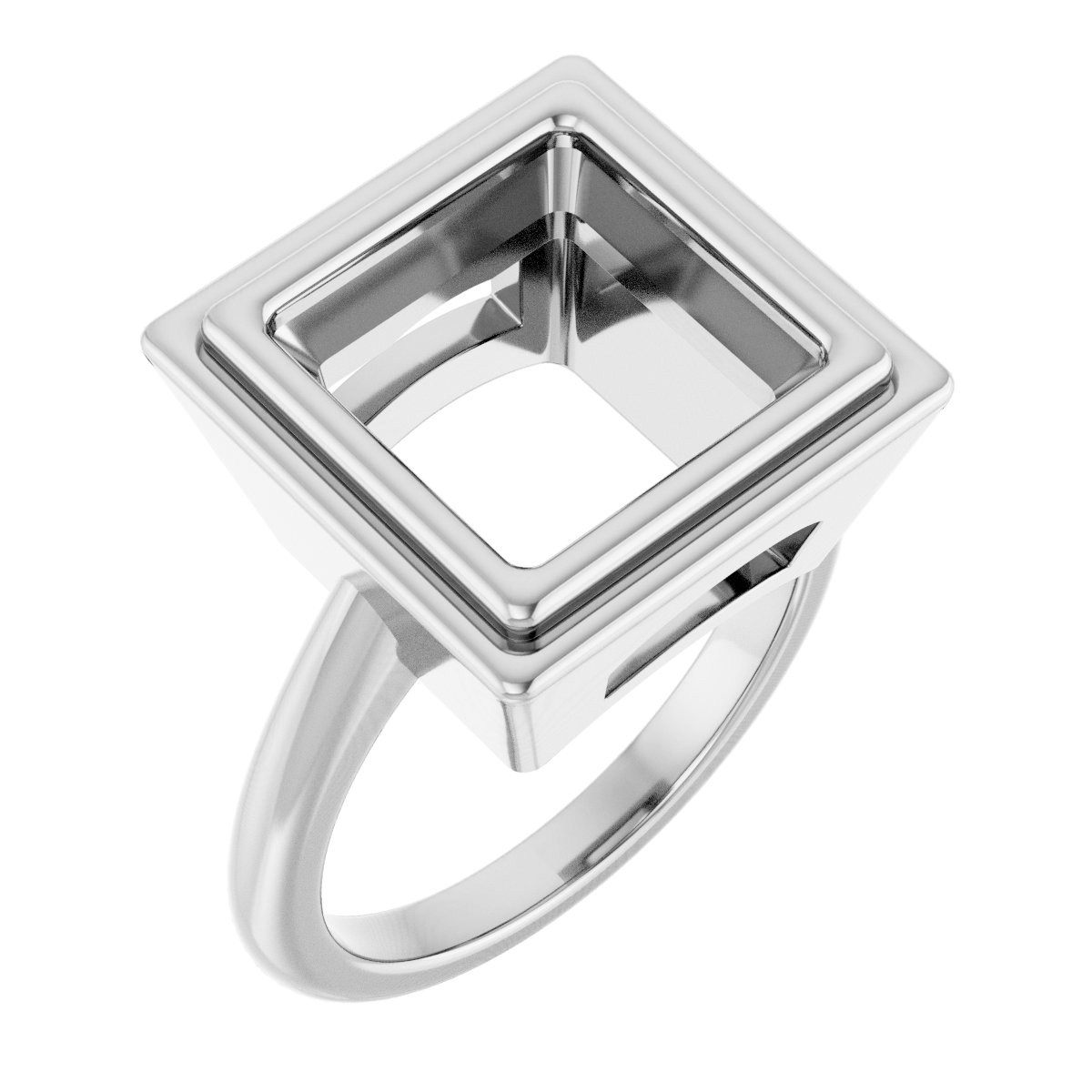 Bezel-Set Solitaire Ring