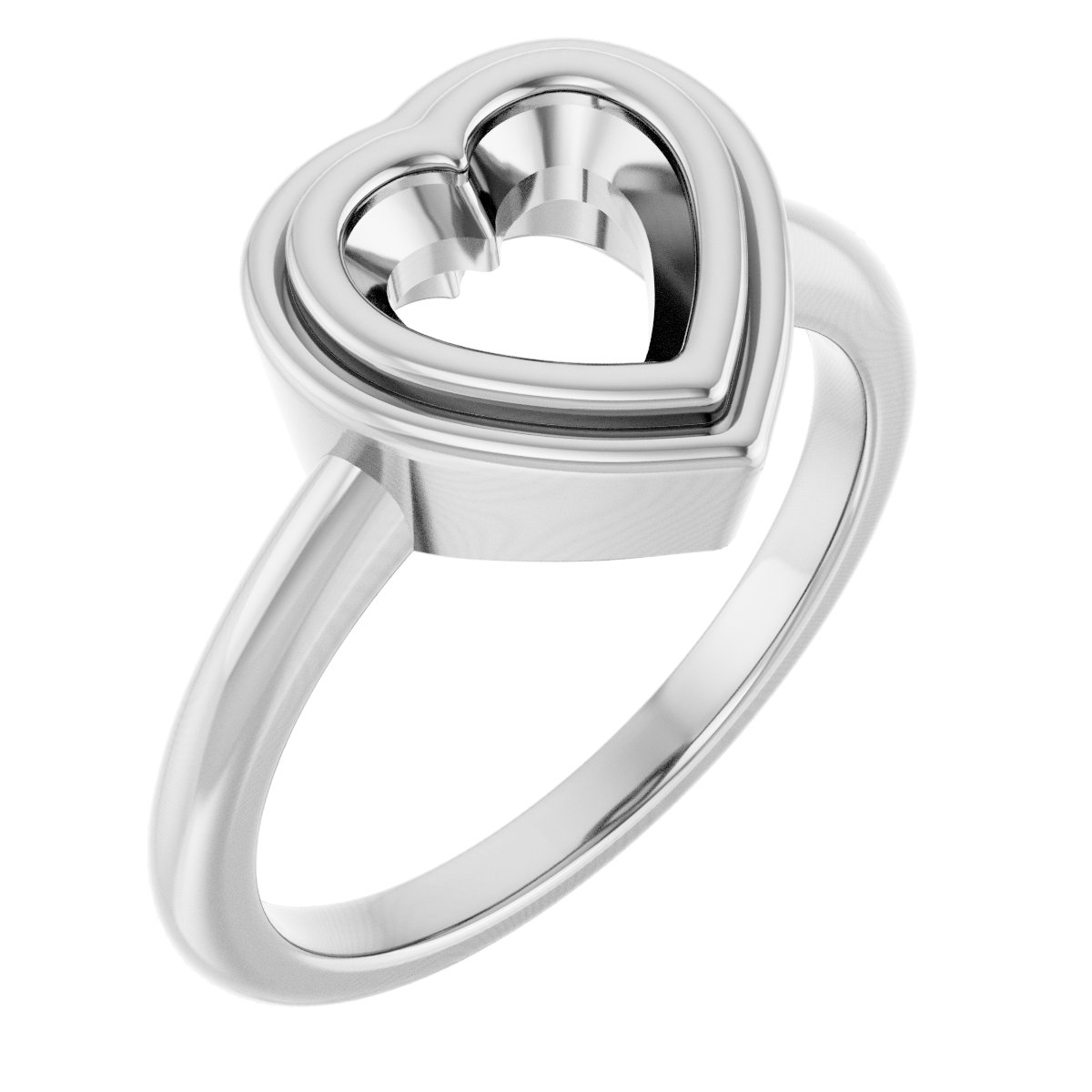 Bezel-Set Solitaire Ring
