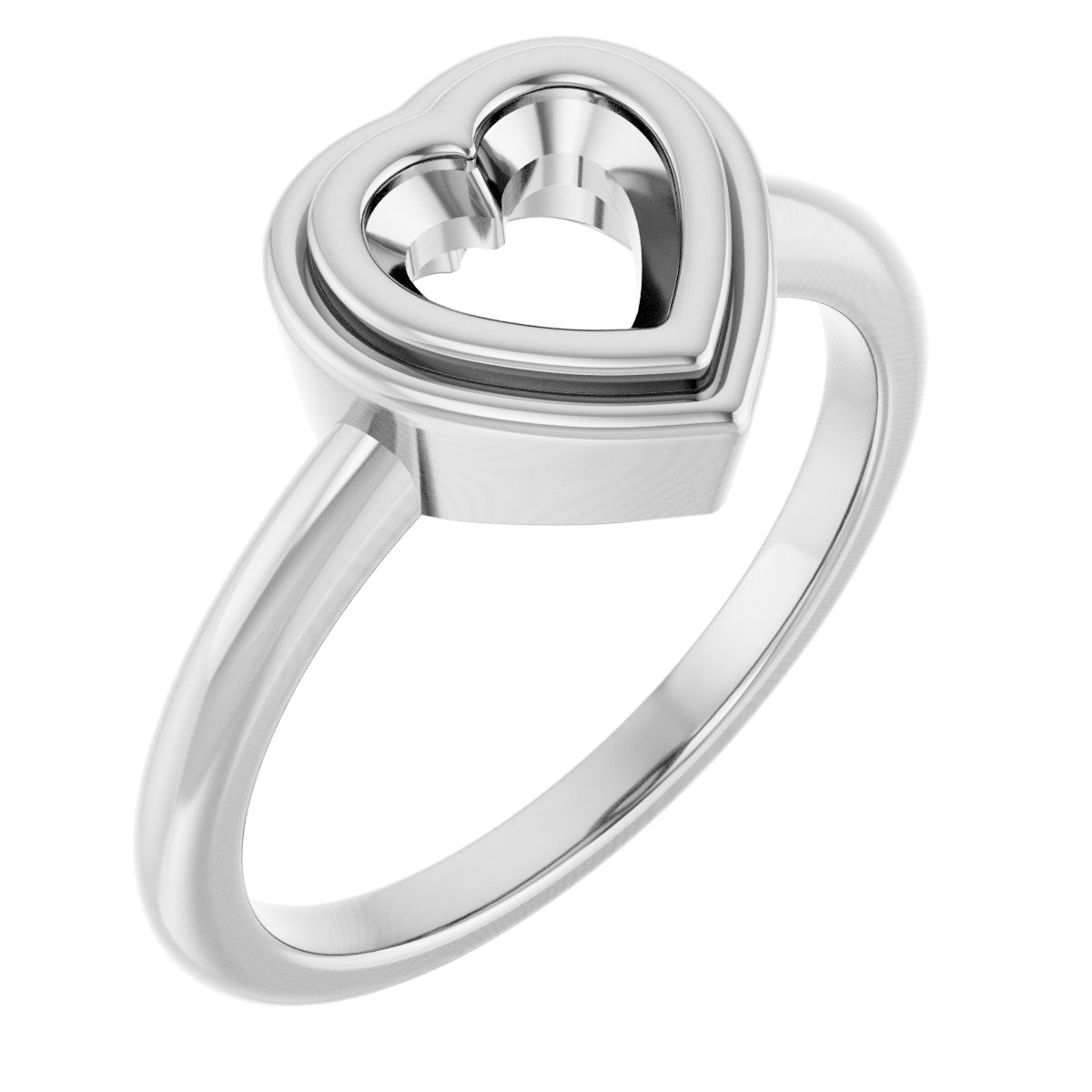 Bezel-Set Solitaire Ring