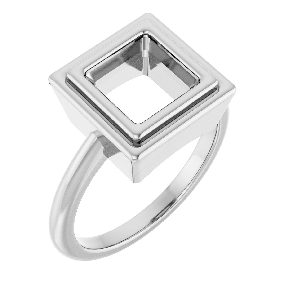 Bezel-Set Solitaire Ring
