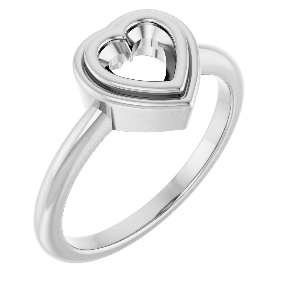 Bezel-Set Solitaire Ring